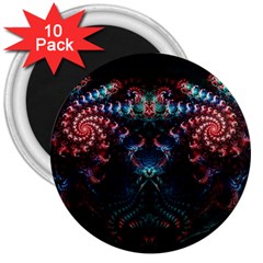 Background Texture Pattern 3  Magnets (10 Pack) 