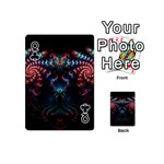 Background Texture Pattern Playing Cards 54 (Mini) Front - ClubQ