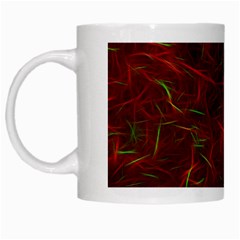 Abstract Pattern Color Shape White Mugs by Nexatart