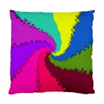 Art Abstract Pattern Color Standard Cushion Case (One Side) Front