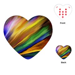 Graffiti Painting Pattern Abstract Playing Cards (heart) by Nexatart