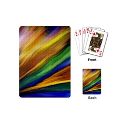 Graffiti Painting Pattern Abstract Playing Cards (mini) by Nexatart