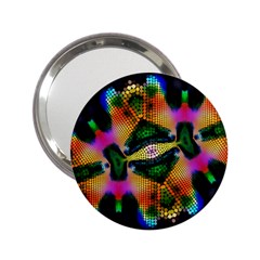 Butterfly Color Pop Art 2 25  Handbag Mirrors by Nexatart