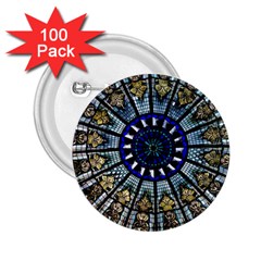 Pattern Art Form Architecture 2 25  Buttons (100 Pack)  by Nexatart