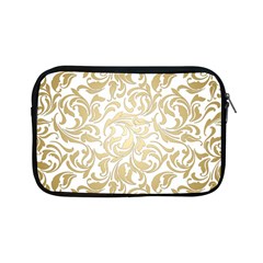 Gold Vintage Rococo Model Patern Apple Ipad Mini Zipper Cases by Nexatart