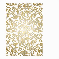 Gold Vintage Rococo Model Patern Small Garden Flag (two Sides) by Nexatart