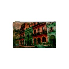 Havana Cuba Architecture Capital Cosmetic Bag (small) by Nexatart