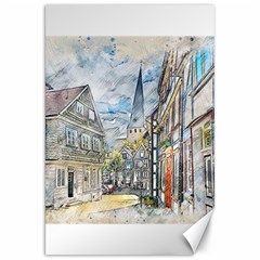 Altstadt Hattingen Ruhr Trail Canvas 20  X 30  by Nexatart