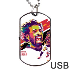 Mo Salah The Egyptian King Dog Tag Usb Flash (one Side) by 2809604