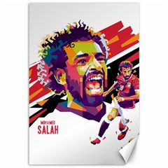 Mo Salah The Egyptian King Canvas 12  X 18 