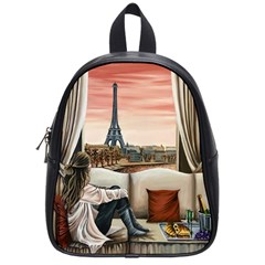 Parisian Dreams  School Bag (small) by ArtByThree