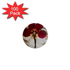 Holy Land Flowers 1 1  Mini Buttons (100 Pack)  by DeneWestUK
