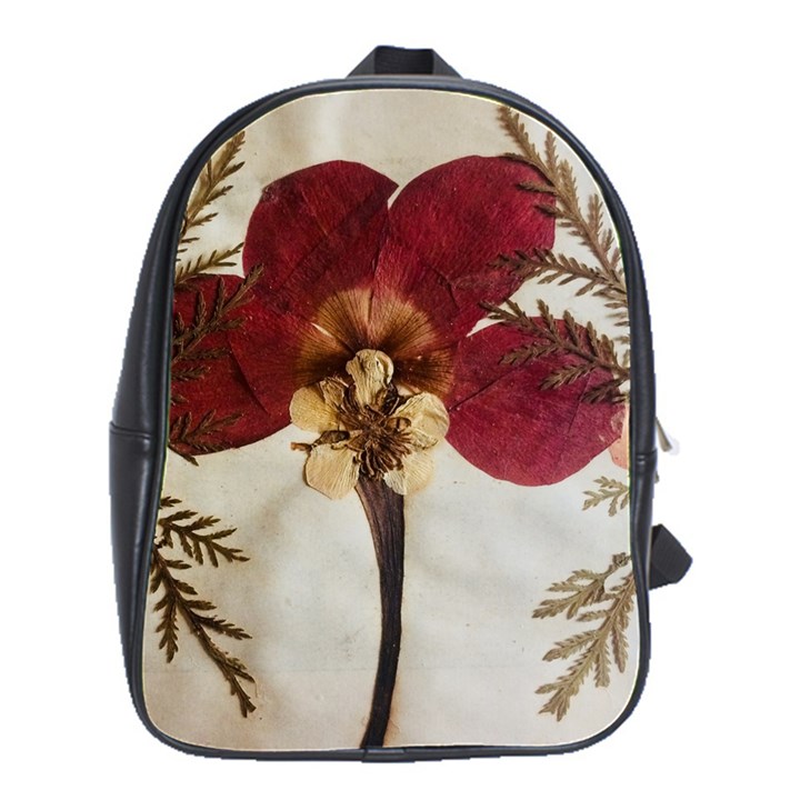 Holy Land Flowers 1 School Bag (Large)