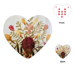 Holy Land Flowers 5 Playing Cards (heart) by DeneWestUK