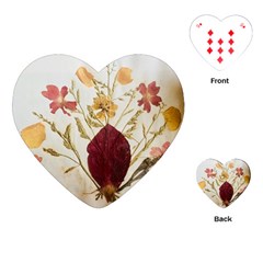 Holy Land Flowers 9 Playing Cards (heart) by DeneWestUK