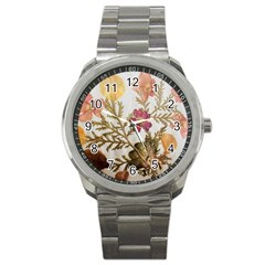 Holy Land Flowers 10 Sport Metal Watch by DeneWestUK