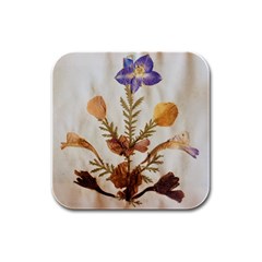 Holy Land Flowers 11 Rubber Square Coaster (4 Pack)  by DeneWestUK