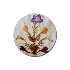 Holy Land Flowers 11 Rubber Coaster (round)  by DeneWestUK