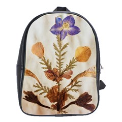 Holy Land Flowers 11 School Bag (large) by DeneWestUK