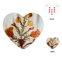 Holy Land Flowers 13 Playing Cards (heart) by DeneWestUK