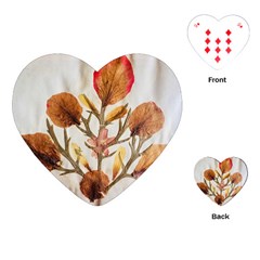 Holy Land Flowers 14 Playing Cards (heart) by DeneWestUK