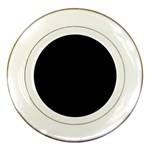 Define Black Porcelain Plates