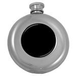 Define Black Round Hip Flask (5 oz)