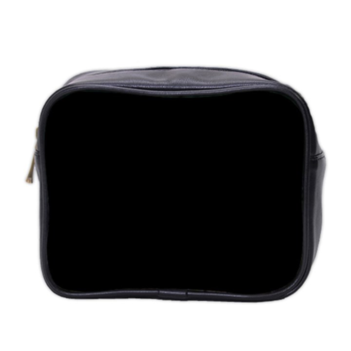 Define Black Mini Toiletries Bag (Two Sides)