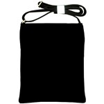 Define Black Shoulder Sling Bag Front