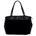 Define Black Oversize Office Handbag (2 Sides) Front