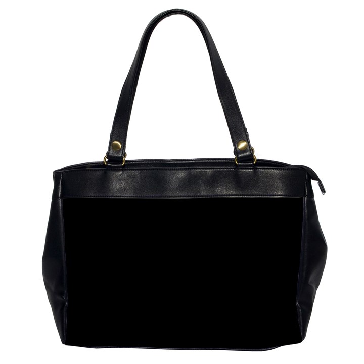 Define Black Oversize Office Handbag (2 Sides)