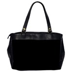 Define Black Oversize Office Handbag (2 Sides) Back