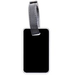 Define Black Luggage Tags (Two Sides)