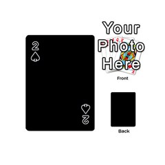 Define Black Playing Cards 54 (mini) by TRENDYcouture