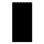 Define Black Shower Curtain 36  x 72  (Stall) 