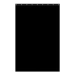 Define Black Shower Curtain 48  x 72  (Small) 
