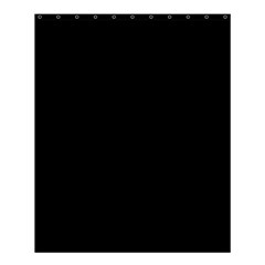 Define Black Shower Curtain 60  X 72  (medium)  by TRENDYcouture