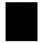 Define Black Shower Curtain 60  x 72  (Medium) 