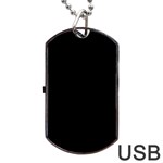 Define Black Dog Tag USB Flash (One Side) Front