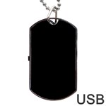 Define Black Dog Tag USB Flash (Two Sides) Front