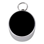 Define Black Mini Silver Compasses Front