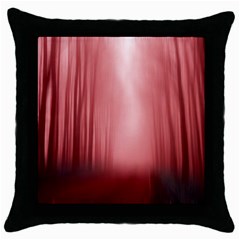 Redforest Throw Pillow Case (black)