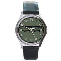 Carp Fish Round Metal Watch