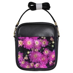 Pink Mums Garden Girls Sling Bag by bloomingvinedesign