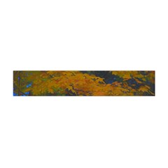 Yellow Fall Leaves And Branches Flano Scarf (mini)