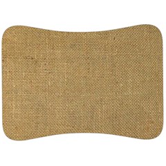 Burlap Coffee Sack Grunge Knit Look Velour Seat Head Rest Cushion by dressshop