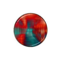 Green Red Lines Hat Clip Ball Marker (10 Pack)