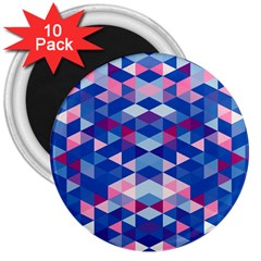 Digital Art Art Artwork Abstract 3  Magnets (10 Pack) 