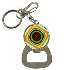 Digital Art Background Yellow Red Bottle Opener Key Chains by Sapixe