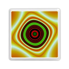 Digital Art Background Yellow Red Memory Card Reader (square) by Sapixe